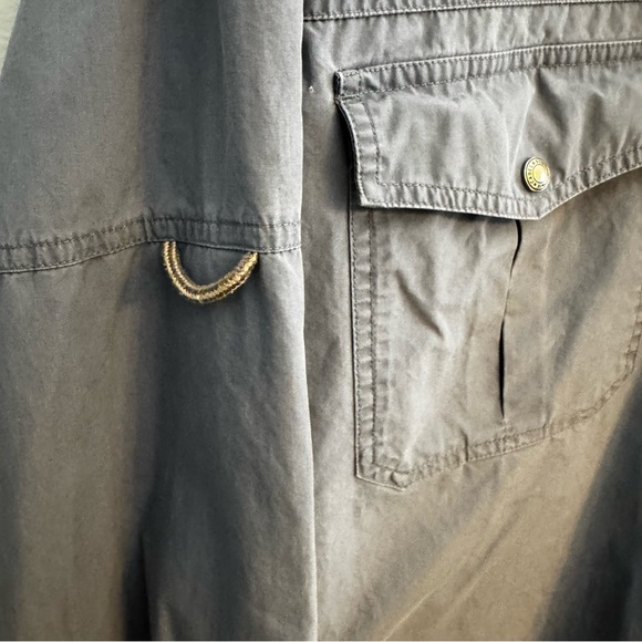 Cabela’s Men’s Performance Angler Fishing Snap Down Shirt Blue Size Large - Picture 6 of 6